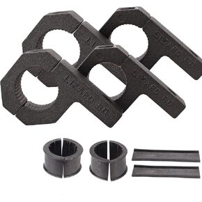 Bar Clamps - 4Pack,Horizontal Roll Cage Clamp 0.75 inch,0.875 inch,1.0 inch,Roll Bar Clamp for Bar Diameter 3/4" to 1.0" Mounting Bracket (0.75~1.0" Clamps)
