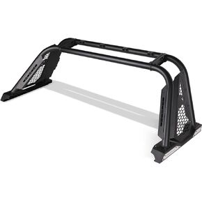 Armordillo USA 8710876 CR-M Modular Adjustable Chase Rack Roll Bar - Matte Black Fits Full Size Pickup Truck
