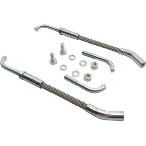 UcarSoon Carbide Ice Scratchers Kit Replacement for Reverse Non-Reverse Gear Equipped Snowmobiles Track Heights 2-1/2"