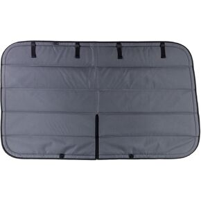 VanEssential Insulated Blackout Front Windshield Window Cover Designed for Ford Transit Van Medium and High Roof Year 2015 to Current - Charcoal Gray