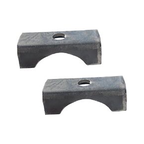 Trailer Axle Spring Perch Seats for 3" Round Tube Mount Steel Weld On (4)