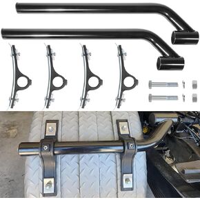 Fender Mounting Kit Black Powder Coated Polymer Offset Fender Mount Kit for Dump Trucks, Garbage Trucks, Work Trucks, Utility Trucks 8590195, 8590245 in Kuwait