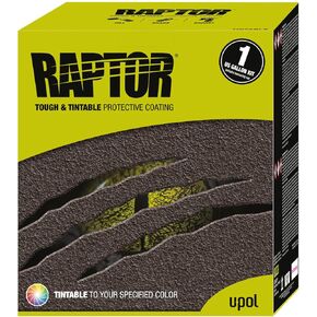 RAPTOR Black Truck Bed Liner Kit - 1 US Gallon Kit 2.6 VOC