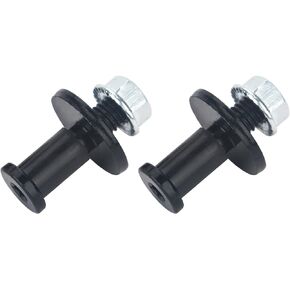 ZONFANT 2 Pcs Tailgate Door Lock Latch Striker Bolt Compatible 1999-2014 Chevy Avalanche Silverado, 2002-2009 Cadilac Escalade, 1999-2014 GMC Sierra Series, Replace#11570162 30283 49538