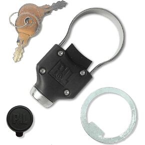 POP & LOCK – The Gate Defender, Universal Black Tailgate Lock, Anti Theft, Truck Tailgate Lock Replacement, Easy to Install, Easy Removal, Universal Padlock Truck Lock, Made in the USA (PL9900)
