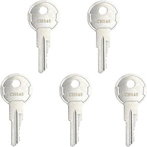 (5) CH545 Keys for UWS Buyers Products Dee Zee Delta Weatherguard Kobalt Better Built Husky Craftsman Atwood Tool Box Truck Trailer RV Horse Trailer Car Hauler Sure-Grip Safety Cabinet Paddle Handle