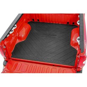 Rough Country Rubber Bed Mat for 2019-2023 Chevy/GMC 1500 | 6'7" Bed - RCM673