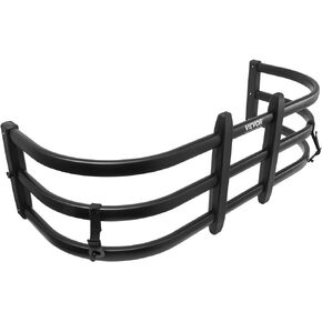 VEVOR Truck Bed Extender, Fits for Tacoma, Colorado/Canyon, Frontier, and Ranger, Aluminum Retractable Tailgate Extender, 51.6"-64" Adjustable Length, Drill Required