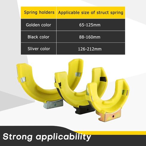 Interchangeable Fork Strut Macpherson Spring Compressor Kit Universal Coil Extractor Tool Set in Saudi Arabia