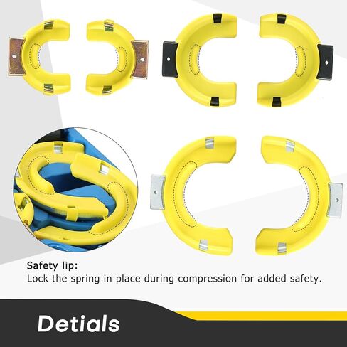 Interchangeable Fork Strut Macpherson Spring Compressor Kit Universal Coil Extractor Tool Set in Saudi Arabia