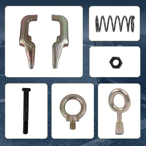 RALBIL مشبك سحب الجسم التلقائي، 5 طن ثنائي الاتجاه (علوي ومستقيم) مقابض جسم تلقائية مشبك سحب ذاتي الشد، ساحب إطار جسم السيارة مضاد للتآكل لإصلاح إطار جسم السيارة in Kuwait