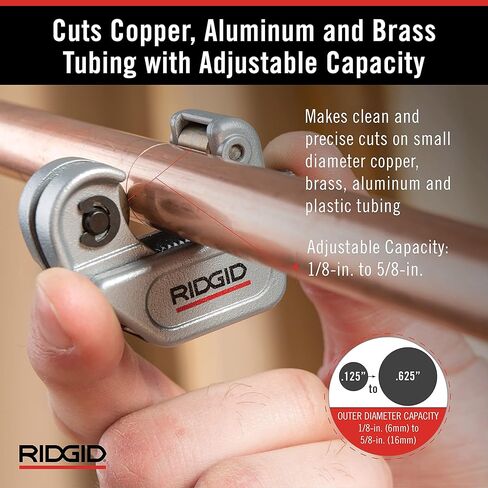 RIDGID 41162 377 أداة إحراق الأنابيب الدقيقة غير السقاطة، أداة إحراق لمشاعل SAE بزاوية 37 درجة in Kuwait