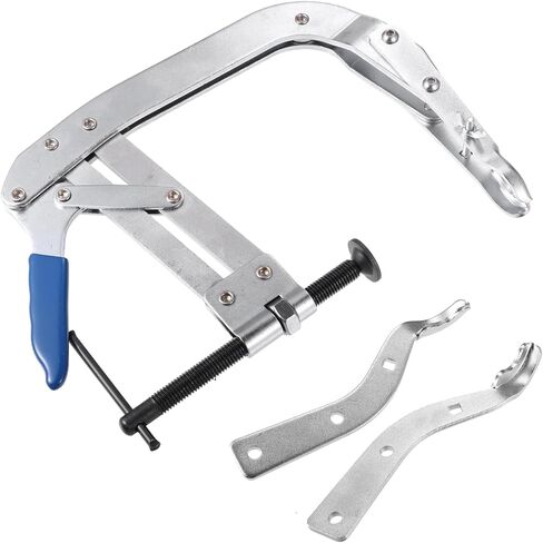 أداة ضاغط زنبركي لصمام المحرك مقاس 8 بوصات من Hihaha/أداة إزالة زنبرك الصمام/متينة/معدنية/قطعة واحدة/لون فضي in Kuwait