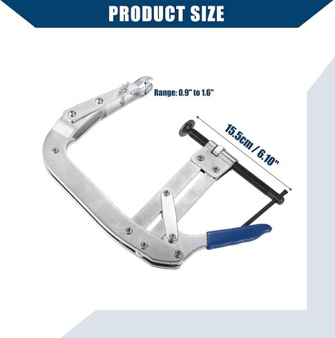 أداة ضاغط زنبركي لصمام المحرك مقاس 8 بوصات من Hihaha/أداة إزالة زنبرك الصمام/متينة/معدنية/قطعة واحدة/لون فضي in Kuwait