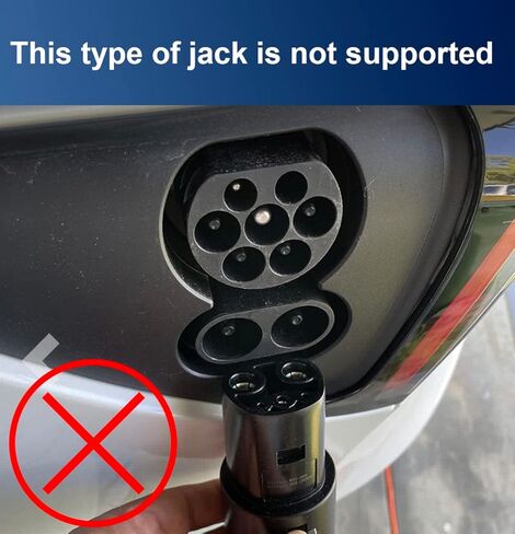 محول شحن J1772 إلى Tesla [فحص الأمان] وقفل شاحن Tesla 80 أمبير / 240 فولت تيار متردد - متوافق مع شاحن SAE J1772 [فقط لأصحاب Tesla] in Kuwait