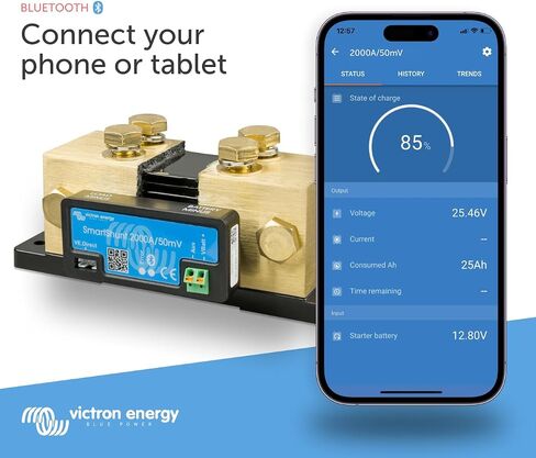 Victron Energy SmartShunt 500 amp Battery Monitor (Bluetooth) in Saudi Arabia