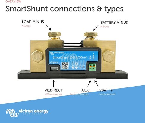 Victron Energy SmartShunt 500 amp Battery Monitor (Bluetooth) in Saudi Arabia
