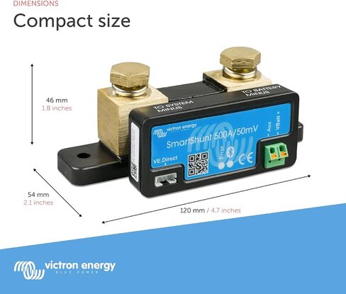 Victron Energy SmartShunt 500 amp Battery Monitor (Bluetooth) in Saudi Arabia