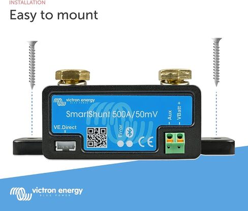 Victron Energy SmartShunt 500 amp Battery Monitor (Bluetooth) in Saudi Arabia