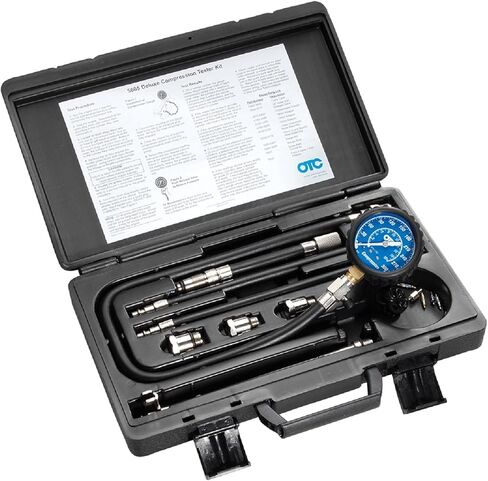OTC 5605 Deluxe Compression Tester Kit with Carrying Case for Gasoline Engines in Saudi Arabia