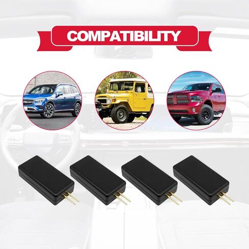 4PCS Car Airbag Bypass Resistor, Universal Airbag Simulator Tester, Fault Finding Maintenance and Repair Tool, Testing Instrument Suitable for Car SUV Truck in Saudi Arabia