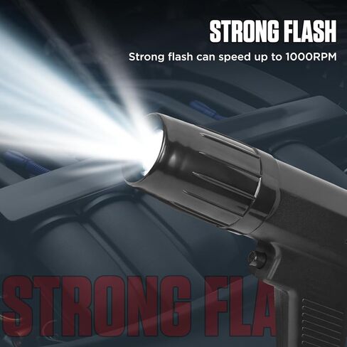 ضوء توقيت المحرك، ضوء توقيت الإشعال 12 فولت مع مصباح ستروب، مسدس توقيت محرك البنزين مع حماية من الحمل الزائد للسيارة والدراجات النارية البحرية in Kuwait