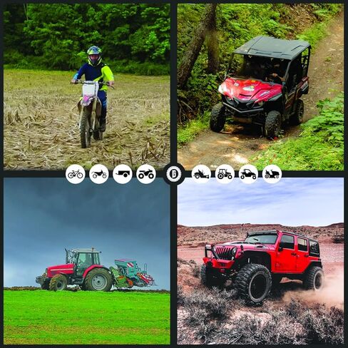 طقم إصلاح إطارات الطوارئ للجدار الجانبي GlueTread 4x4 | إصلاح الثقب في أي مكان | لا حاجة لإزالة الإطارات | طقم تصحيح الإطارات بدون أنابيب للجدار الجانبي | يتضمن مسرع (يزيل وقت المعالجة) in Kuwait