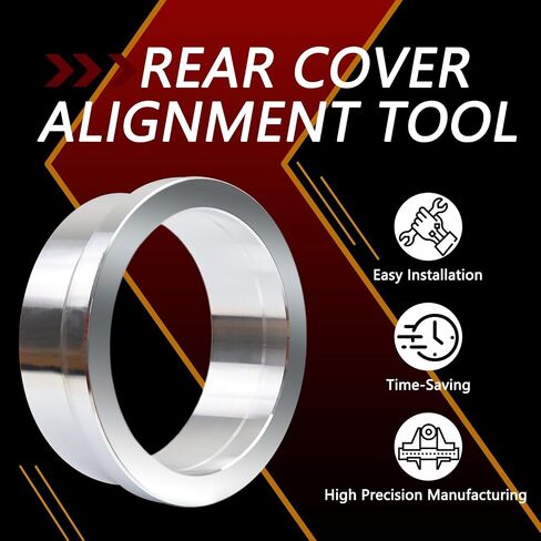 LS Rear Main Cover Alignment Tool & Seal Installer Compatible with GM Gen III & IV Engines Chevy 4.8 5.3 6.0L LS1 LS2 LS3 LS6 LS7 LS9 LQ4 LQ9 in Saudi Arabia