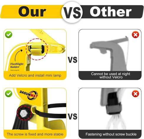 Spray Can Extension Pole Adaptor,Adjustment Sprayer Bracket Adaptor for Wasp/Hornet/Bee Spray Long Range,Spray Paint,Window Cleaner,Tree Pruning Sealer Spray,Spray Can Trigger Handle(Black) in Kuwait