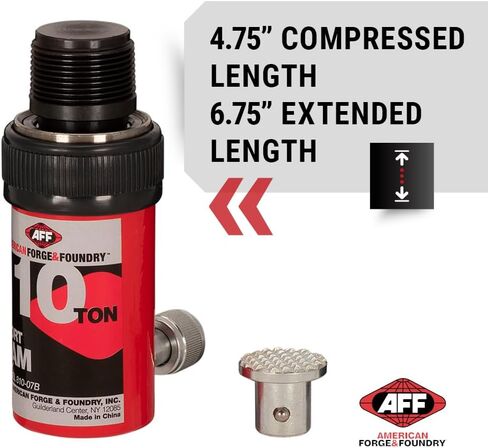 AFF Mini Type Power Ram, 10 Ton (20,000 lbs) Capacity, 810-07B in Saudi Arabia