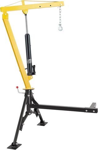 رافعة شاحنة بيك اب هيدروليكية، سعة 1000 رطل، دوران 360 درجة، رافعة مثبتة على وصلة الجر مع ثلاث سعات ذراع تصل إلى 500 رطل، 750 رطل و1000 رطل، لرفع البضائع في البناء والغابات والمصنع in Kuwait