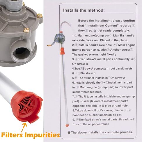 مضخة يدوية دوارة للأسطوانة، مضخة طبلة من 15 إلى 55 جالون، مضخة أسطوانية دوارة، مضخة أسطوانة ألومنيوم 55 جالون لنقل الكيروسين بالزيت والديزل in Kuwait
