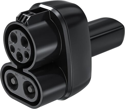 CCS to Tesla Adapter - CCS1 Adapter Compatible with Tesla Model 3/Y/S/X, Max 250KW DC CCS Combo 1 Adapter for Tesla Owners Only with Portable Case, Compatible with All Level 3 with CCS Plug in Saudi Arabia