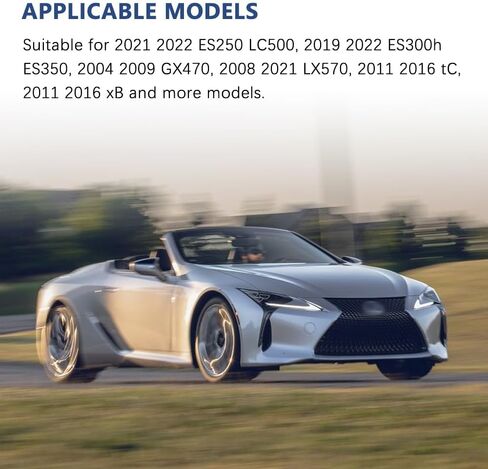 مشبك زنبركي لباب الوقود، غطاء باب خزان الغاز زنبركي متوافق مع Toyota 2019-2022 Avalon Camry RAV4، 2004-2009 4Runner استبدال 77360-35040 in Saudi Arabia
