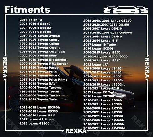 Rexka 30 قطعة غطاء المصد سبلاش درع الطين الحرس مسمار مزلاج لتويوتا لكزس 90159-60498 RAV4 أفالون كامري هايلاندر بريوس ES300h GS350 in Saudi Arabia