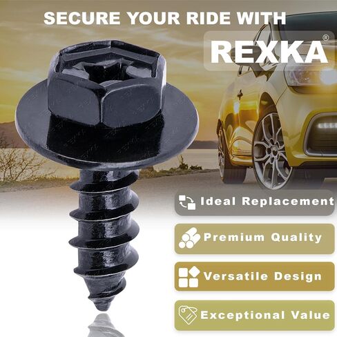 Rexka 30 قطعة غطاء المصد سبلاش درع الطين الحرس مسمار مزلاج لتويوتا لكزس 90159-60498 RAV4 أفالون كامري هايلاندر بريوس ES300h GS350 in Saudi Arabia