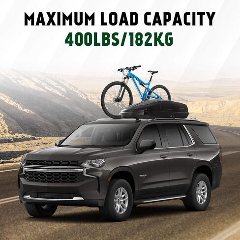 220LBS Roof Rack Cross Bars Fit for 2015 2016 2017 2018 2019 2020 Chevy Suburban, Chevrolet Tahoe, GMC Yukon & Yukon XL, Cadillac Escalade & Escalade ESV Roof Rails, Rooftop Crossbars Luggage in Saudi Arabia