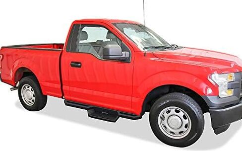 قضبان جانبية لخطوات الجيب من الفولاذ المقاوم للصدأ APS متوافقة مع Ford F150 2015-2024 الكابينة العادية وF-250 F-350 Super Duty 2017-2024 in Kuwait