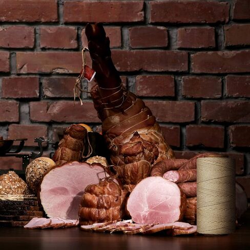 TJ.MOREE Butchers Twine, 3Ply 100m/328 1mmThick Feet String Food Oven Safe Cotton Cooking Meat Rope Bakers Twine Fit to Parcel Sausage and Decorate Crafts (Beige) in Saudi Arabia
