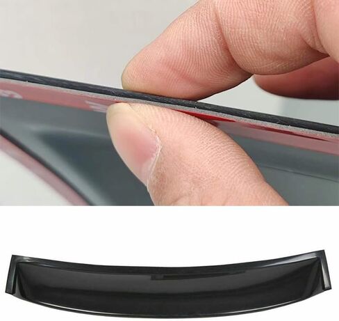 Window Deflector JDM Mugen Compatible with 2012-2015 H0nda Civic Sedan Window Visors Sun Guards Dark Smoke in Saudi Arabia