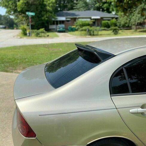 Window Deflector JDM Mugen Compatible with 2012-2015 H0nda Civic Sedan Window Visors Sun Guards Dark Smoke in Saudi Arabia
