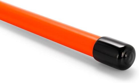 مجموعة أدوات تحديد محراث الثلج ATV/UTV | يتميز بلون برتقالي فلورسنت عالي الوضوح ومصمم من البولي إيثيلين عالي الكثافة مع أغطية نهاية مرنة من الفينيل | 18 بوصة (66029) مجموعة من 2 in Kuwait