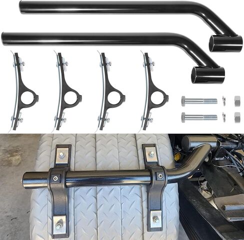 Fender Mounting Kit Black Powder Coated Polymer Offset Fender Mount Kit for Dump Trucks, Garbage Trucks, Work Trucks, Utility Trucks 8590195, 8590245 in Kuwait