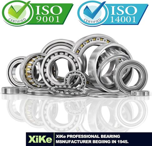 XiKe 2 Set Fits for 1-3/8'' to 1-1/16'' Axles Trailer Wheel Hub Bearings Kit, L68149/L68111 and L44649/L44610, 171255TB Seal OD 1.719'', Dust Cover and Cotter Pin, Rotary Quiet High Speed and Durable. in Saudi Arabia