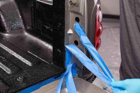 مجموعة بطانة سرير الشاحنة الاحترافية من Rust-Oleum 323529، باللون الأسود in Kuwait