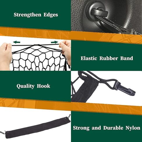 شبكة حمولة على شكل ظرف متوافقة مع شيفروليه تشيفي تاهو جي إم سي يوكون الجديدة 2024 2023 2022 2021 2020 2019 2018 2017 2016 2015 Premier SUV شبكة من النايلون in Kuwait