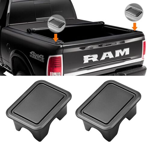 أغطية جيوب Moonlinks Ram 1500، غطاء جيب لسرير الشاحنة الخلفي متوافق مع دودج رام 2019 2020 2021 (مجموعة من 2) in Saudi Arabia