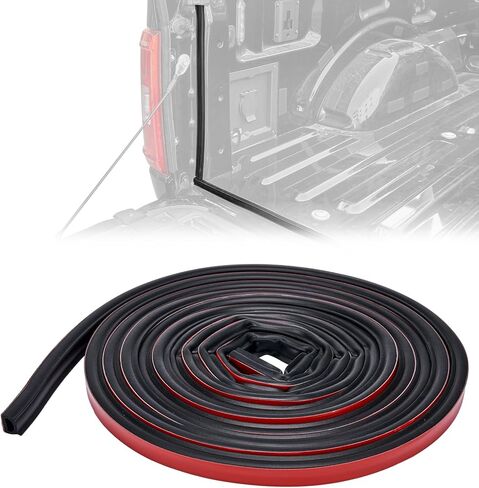 ISSYAUTO 19.7ft Truck Tailgate Seal Universal Pickup Tailgate Seal for Tailgate Gap, Sidewall or Use with Truck Tonneau Cover in Saudi Arabia