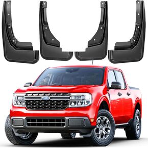 Mud Flaps Compatible with Toyota Tacoma 2024,4PCS Front Rear Mud Guards Splash Guard for Toyota Tacoma Exterior Accessories,No Drilling Required All-Weather Upgrade Mud Splash Guards