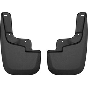 Husky Liners - Front Mud Guards | Fits 2015-2022 Chevrolet Colorado/GMC Canyon w/o Flares or Cladding, Front Set - Black, 2 Pc | 58231